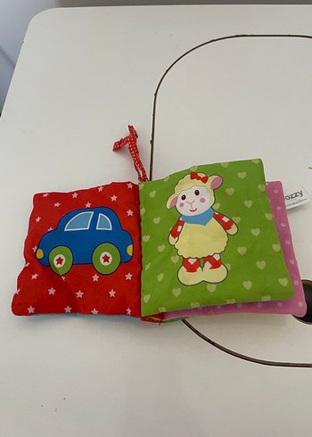 Beden Renk Renkli Desenli Eğitici Yumuşak Kitap