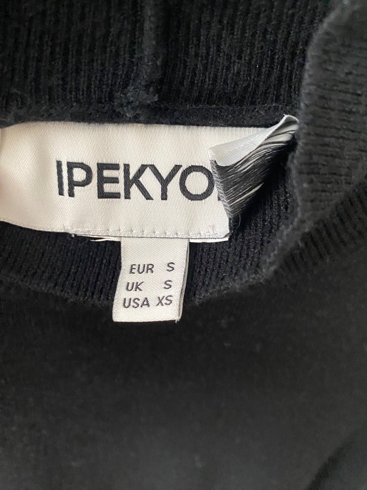 Siyah Kadın Balıkçı Yaka Örgü Yün Kazak - Görsel 3