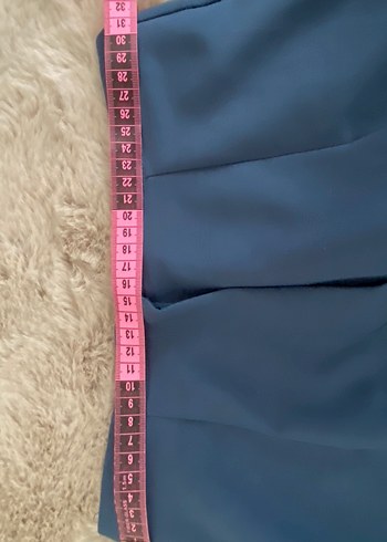 Mavi Kadın Normal Kesim Kumaş Pantolon - Görsel 3