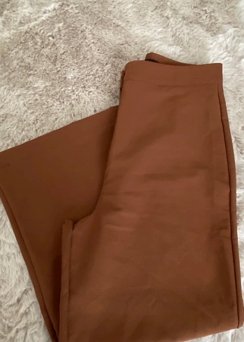 Kadın Bej Kumaş Pantolon - Görsel 2