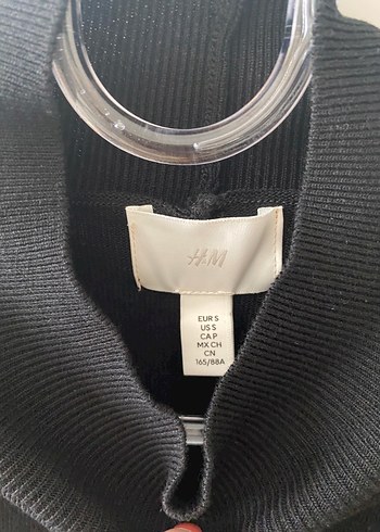 Yüksek Yaka Siyah Vatkalı Kadın Triko - Görsel 3