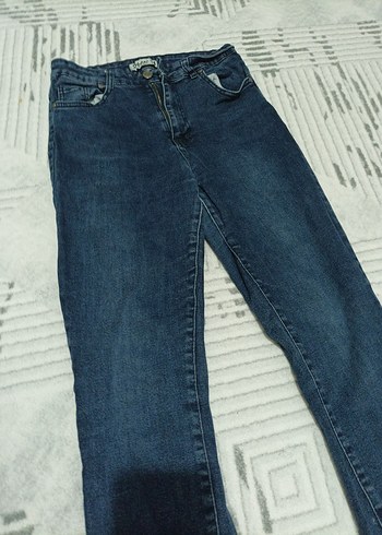 Diğer Koyu Mavi Denim Jean