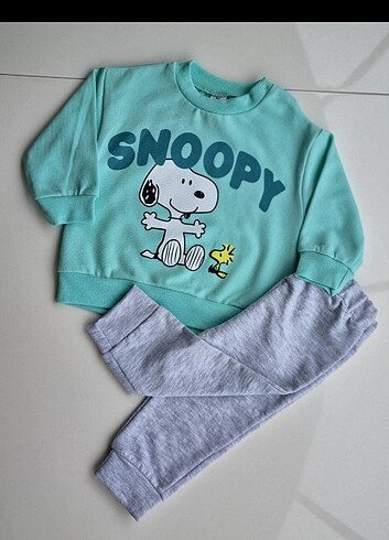 snoopy unisex takım