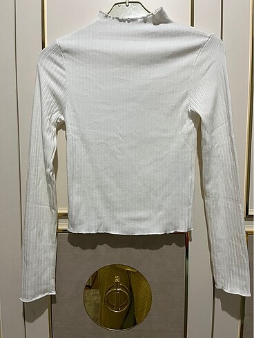 stradivarius dik yaka t-shirt