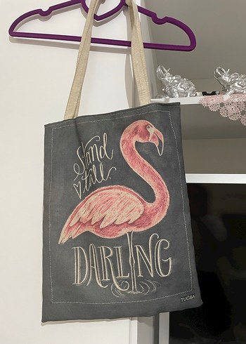 Tuğba Püsküllü Bohem Gri Kadın Çanta - Görsel 2