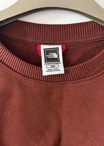 m Beden The North Face Kahverengi Oversize Sweatshirt