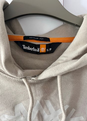 s Beden camel Renk Bej Kapüşonlu Timberland Sweatshirt