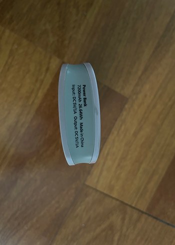 Beyaz Taşınabilir Power Bank Şarj Cihazı - Görsel 4