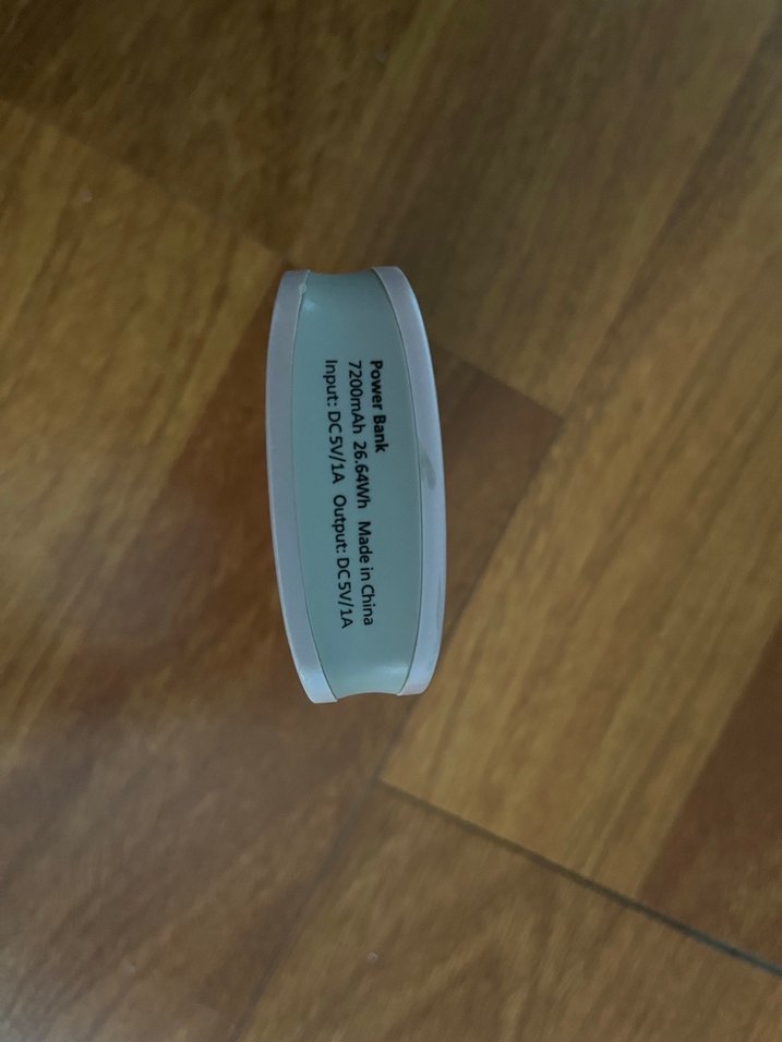 Beyaz Taşınabilir Power Bank Şarj Cihazı - Görsel 4