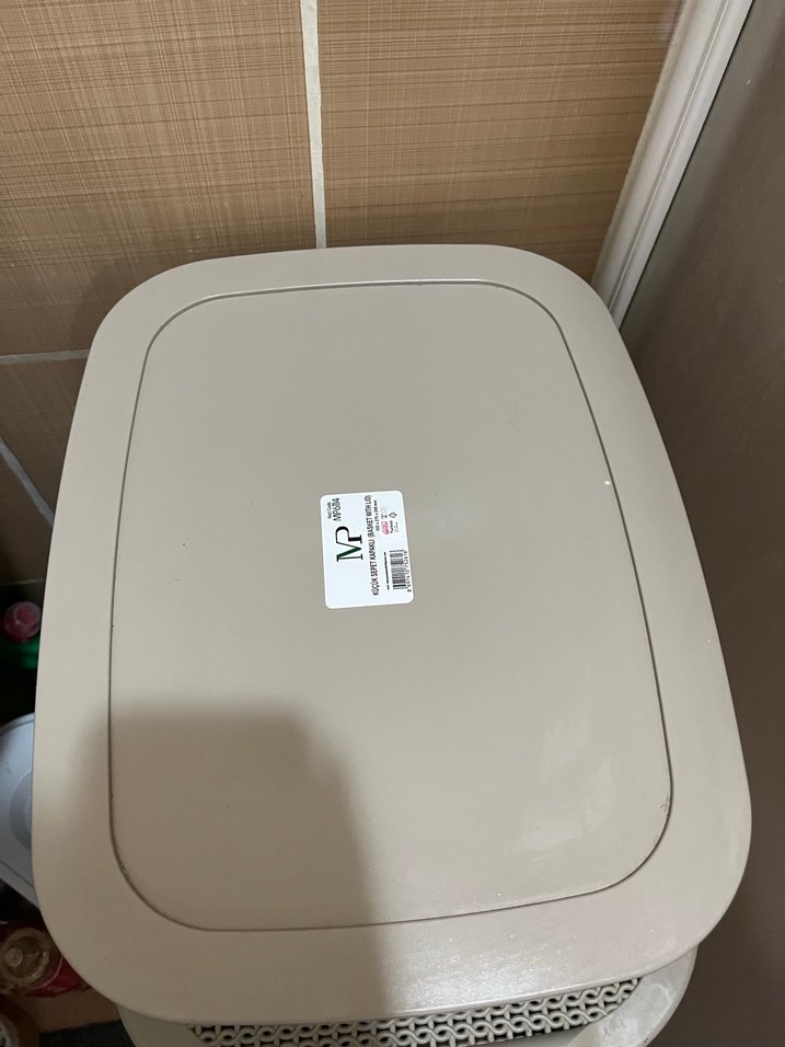 Bej Gri Kapaklı Saklama Kutusu - Görsel 2