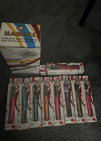 Yumuşak Saplı Tığ Seti 10lü - Görsel 2