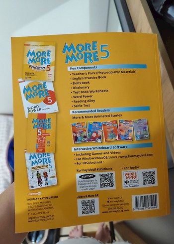 Beden More More 5 İngilizce Çalışma Kitabı