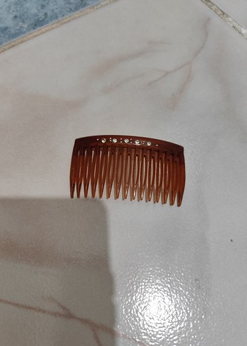  Beden kahverengi Renk kahve renkli Vintage Tarak toka