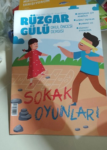 Rüzgar Gülü Okul Öncesi Dergisi - Sokak Oyunları
