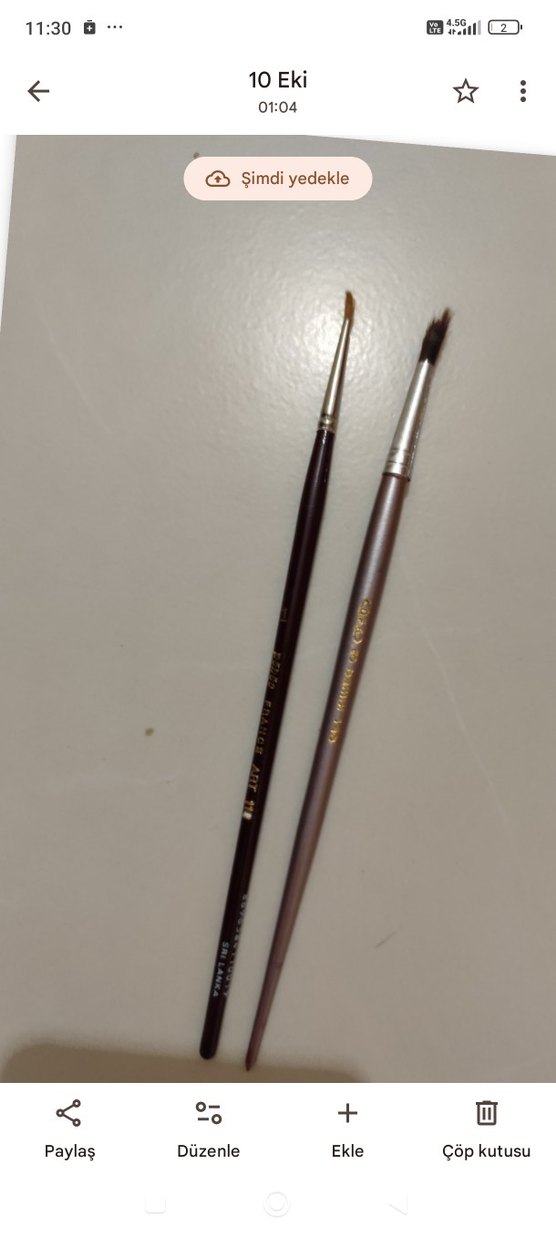 İki Farklı Uçlu firça 2 adet - Görsel 2