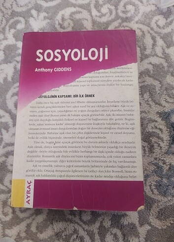 Sosyoloji 