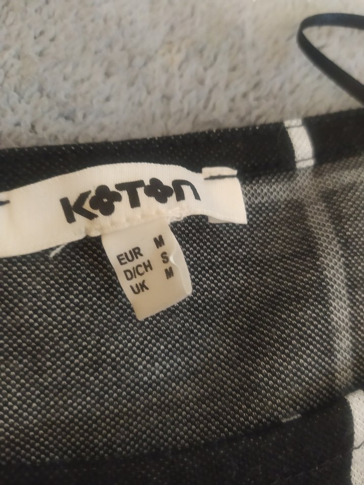 Gri Ekose Desenli Triko Hamile Tunik - Görsel 2