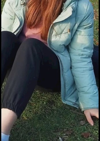 Gri Kadın Midi Puff Mont - Görsel 2