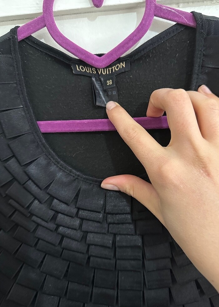 Deri mini elbise - Görsel 4