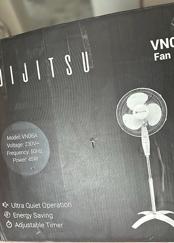 Dijitsu VN06A Ayarlanabilir Zamanlayıcılı Vantilatör - Görsel 2