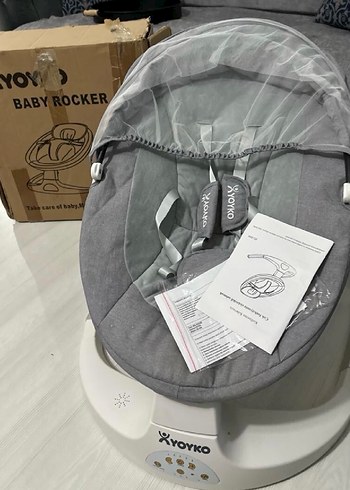 Gri Renkli Yoyko Bebek Otomatik Ana Kucağı - Görsel 2