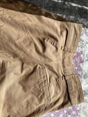 s Beden Bershka marka Bej renk pantolon