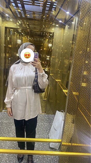 saten tunik