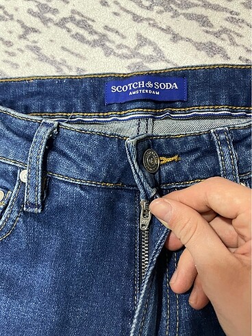 28 Beden lacivert Renk Scotch soda Amsterdam pantolon