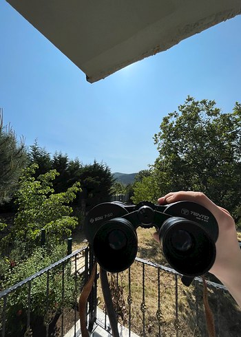 Siyah Gri Büyük Dürbün 2 adet - Görsel 7