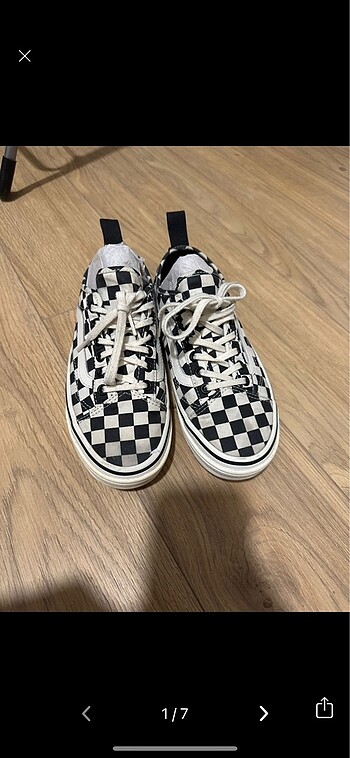 37,5 Beden beyaz Renk Vans orjinal