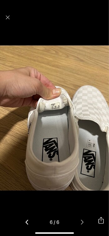 38 Beden Vans beyaz