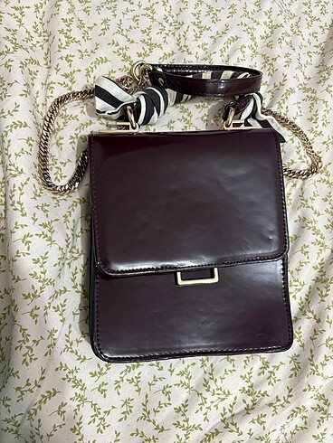 Zara Zara Bordo Çanta