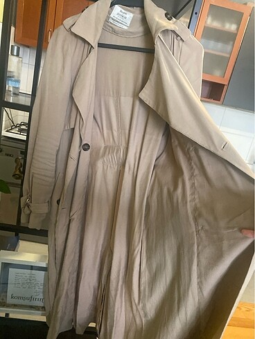 Bershka Dış giyim CAMEL TRENCHCOAT