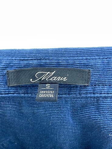 s Beden lacivert Renk Mavi Jeans Gömlek %70 İndirimli.