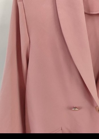 Trendyol & Milla Pembe Düğmeli Kadın Blazer Ceket
