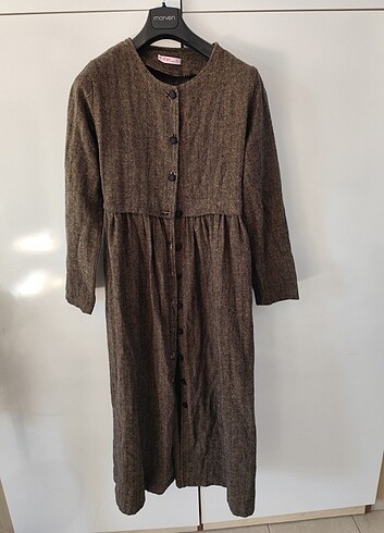 Kadın tesettür elbise kaban - Görsel 2