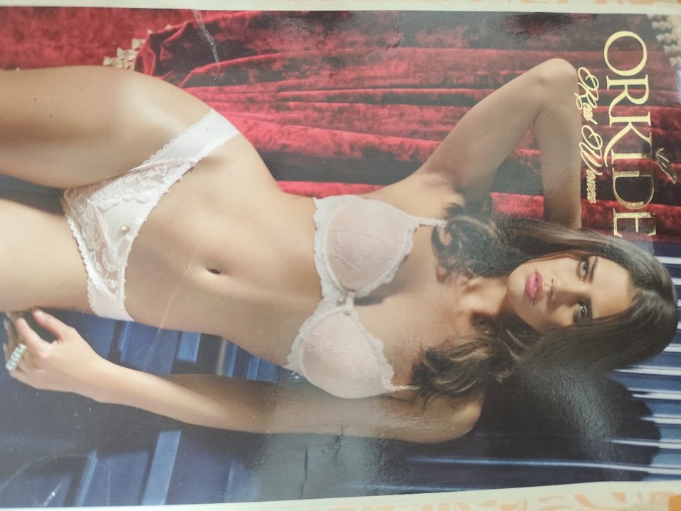 Nakışlı Pudra Pembe Bohem Sütyen Takımı - Görsel 2