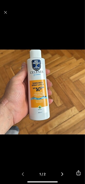 Celenes Güneş Koruyucu Losyon Çocuk 50spf 200 Ml