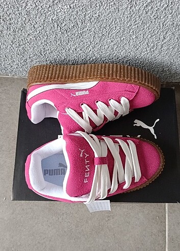 38 Beden pembe Renk PUMA FENTY RİHANNA PLATFORM 