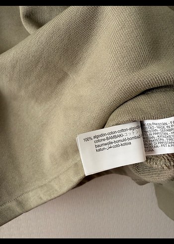 38 Beden Zara Polo Yaka Sweatshirt