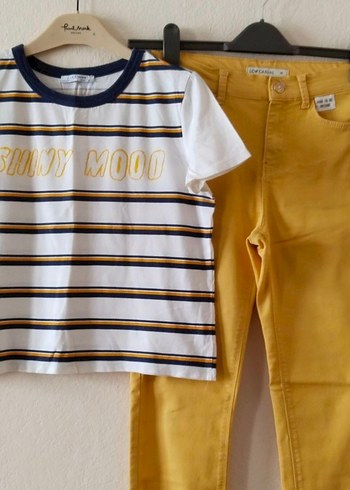 t-shirt ve pantolon