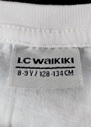 LC Waikiki Beyaz Baskılı Erkek Çocuk Atlet