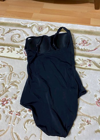 Drapeli Siyah Midi Mayo - Görsel 2