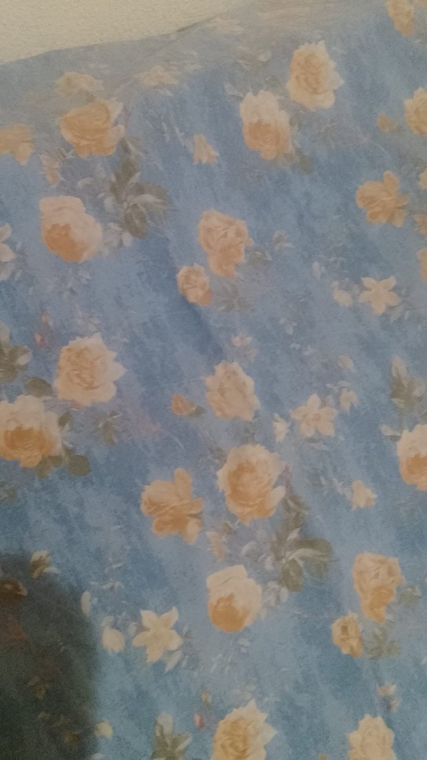 Pastel Mavi Çiçekli Yatak nevresim yüzü - Görsel 3