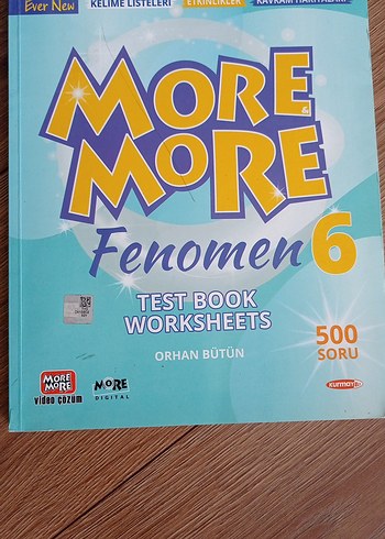 More More Fenomen 6 Test Kitabı 500 Soru - Görsel 2