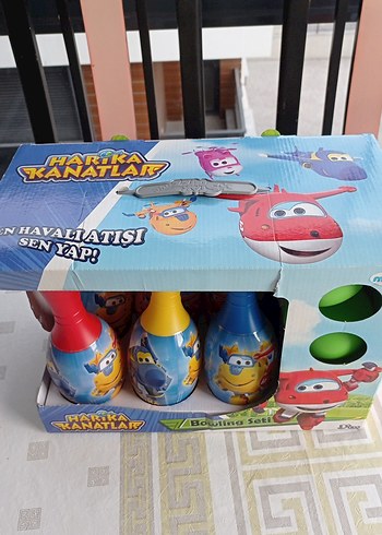 Renkli Harika Kanatlar Bowling Seti - Görsel 3