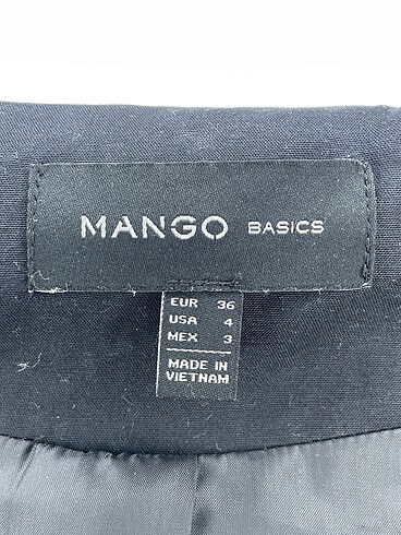 36 Beden siyah Renk Mango Blazer %70 İndirimli.
