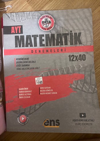 AYT Matematik Denemeleri 12x40