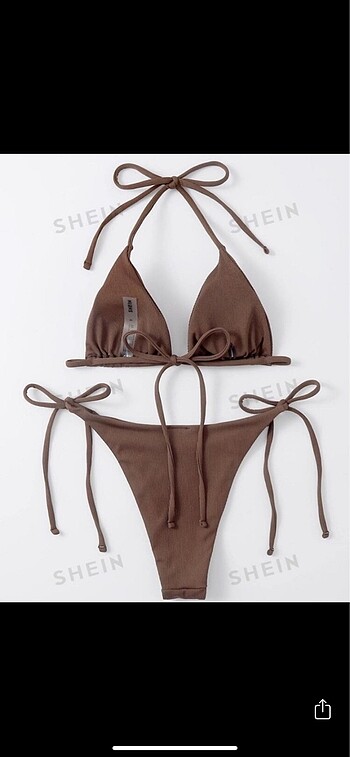 Diğer Kahverengi bikini takımı