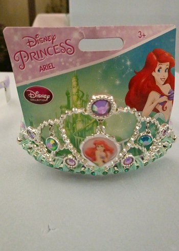 Beden Renkli Boncuklu Ariel Taç Disney Prenses